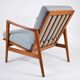 Original Scandinavian armchair Stefan, fully restored, an icon.