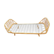Rattan basket bed
