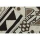 1970s Vintage Turkish Handmade Wool & Cotton Beige Runner Rug 96x361