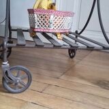 Wheelchair serving table