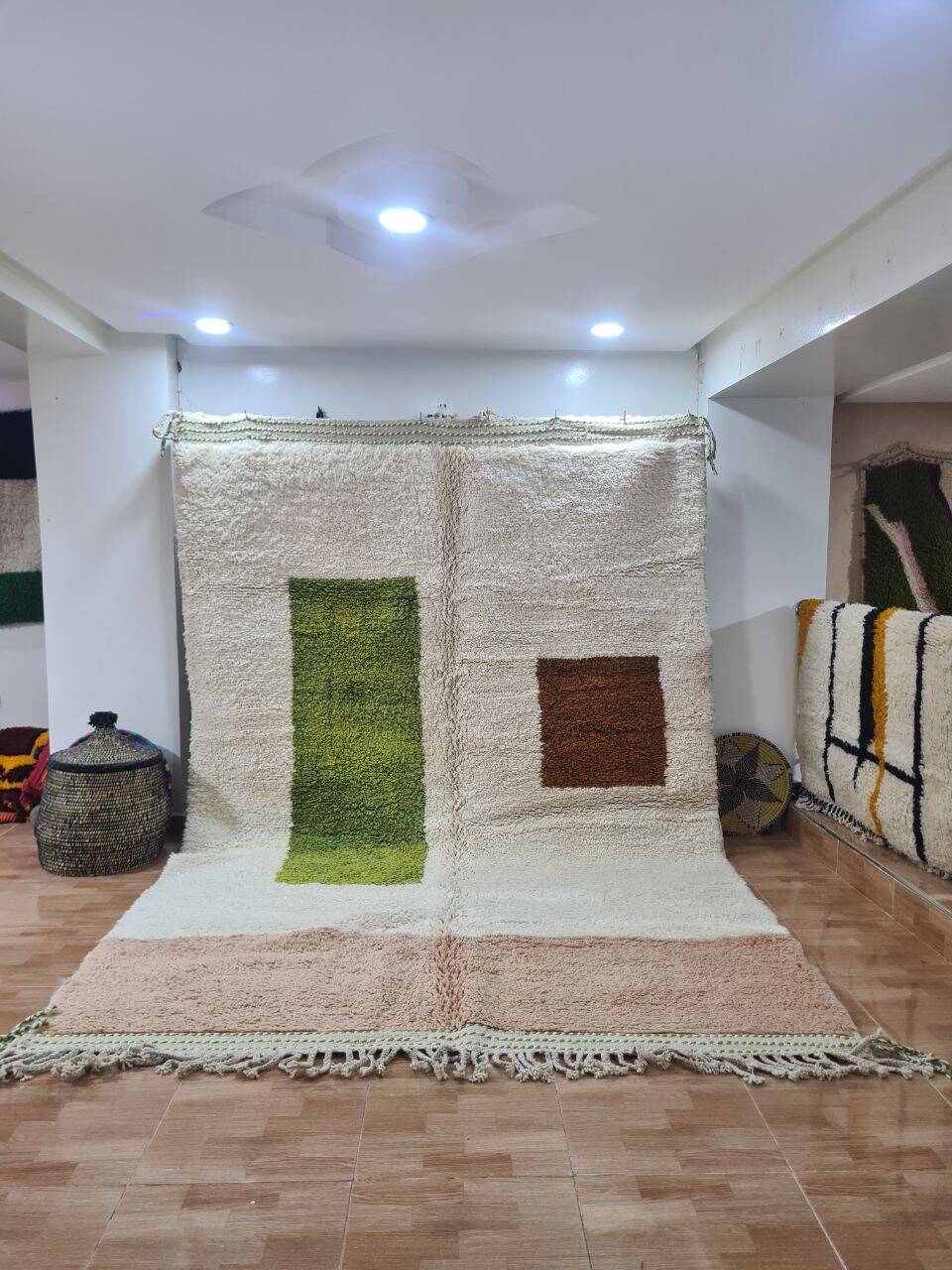 Handmade Beni Ouarain rug 300x200 cm