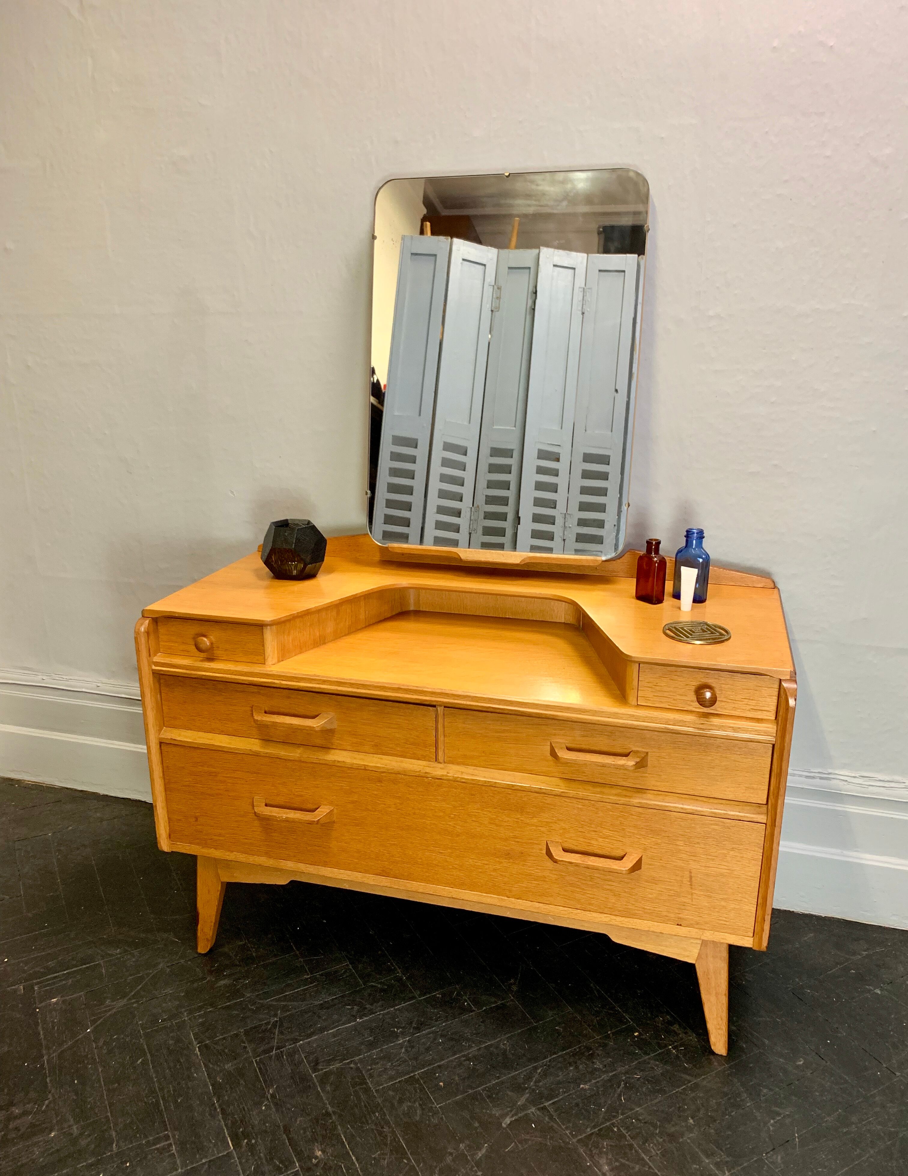 G Plan Dressing Table with Mirror #D50