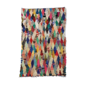 Moroccan Berber butcherouite rug hand-woven 150x100 cm