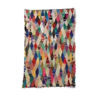 Moroccan Berber butcherouite rug hand-woven 150x100 cm