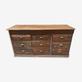 Furniture counter of industrial trade