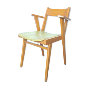 fauteuil bridge bois