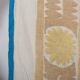Hand knotted rug, vintage turkish rug 132x150 cm