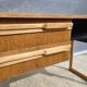 Scandinavian desk 1960s black pangaré