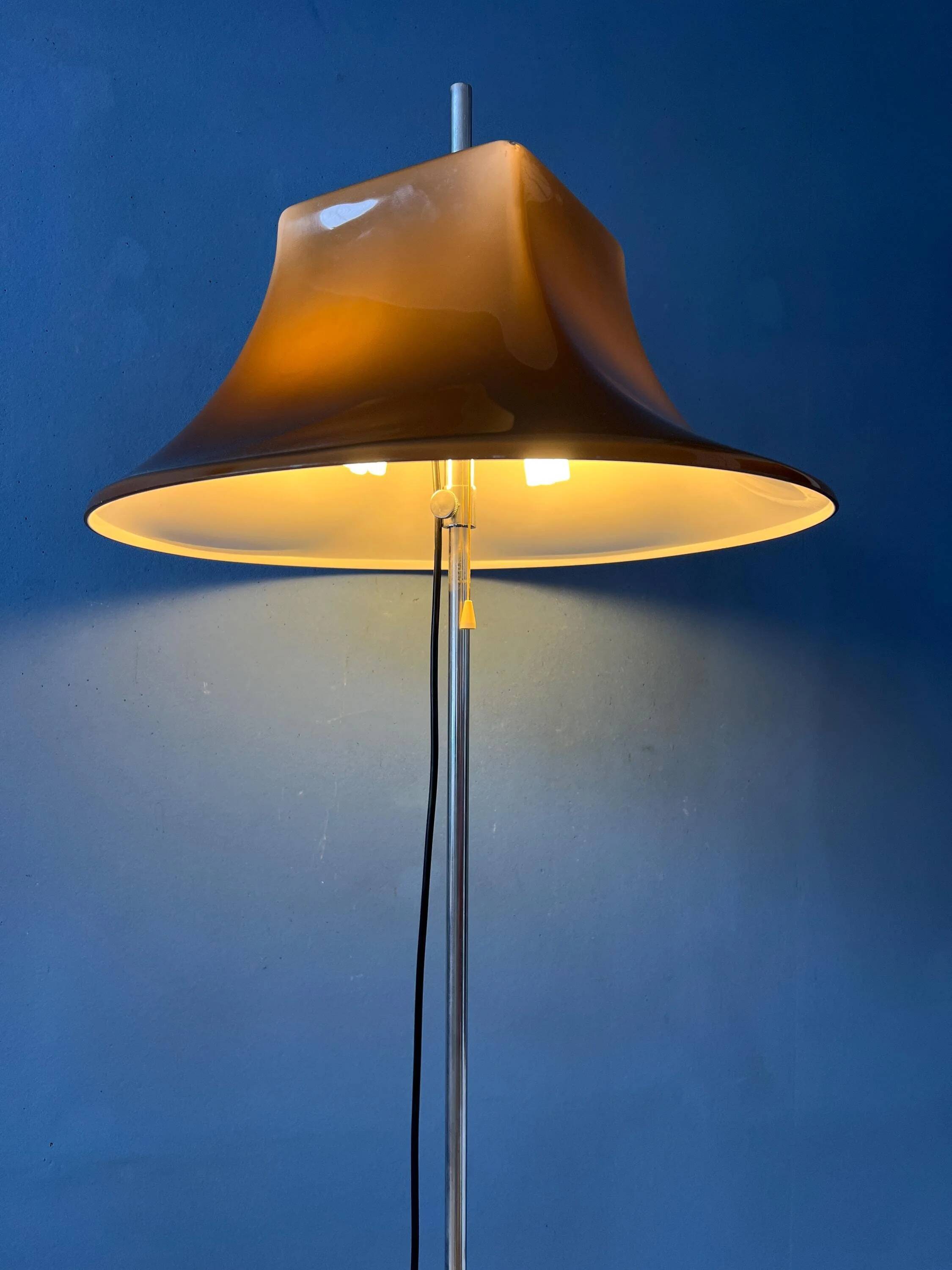 Lampadaire Space Age Mid-Century « Witch Hat » par Willem Hagoort