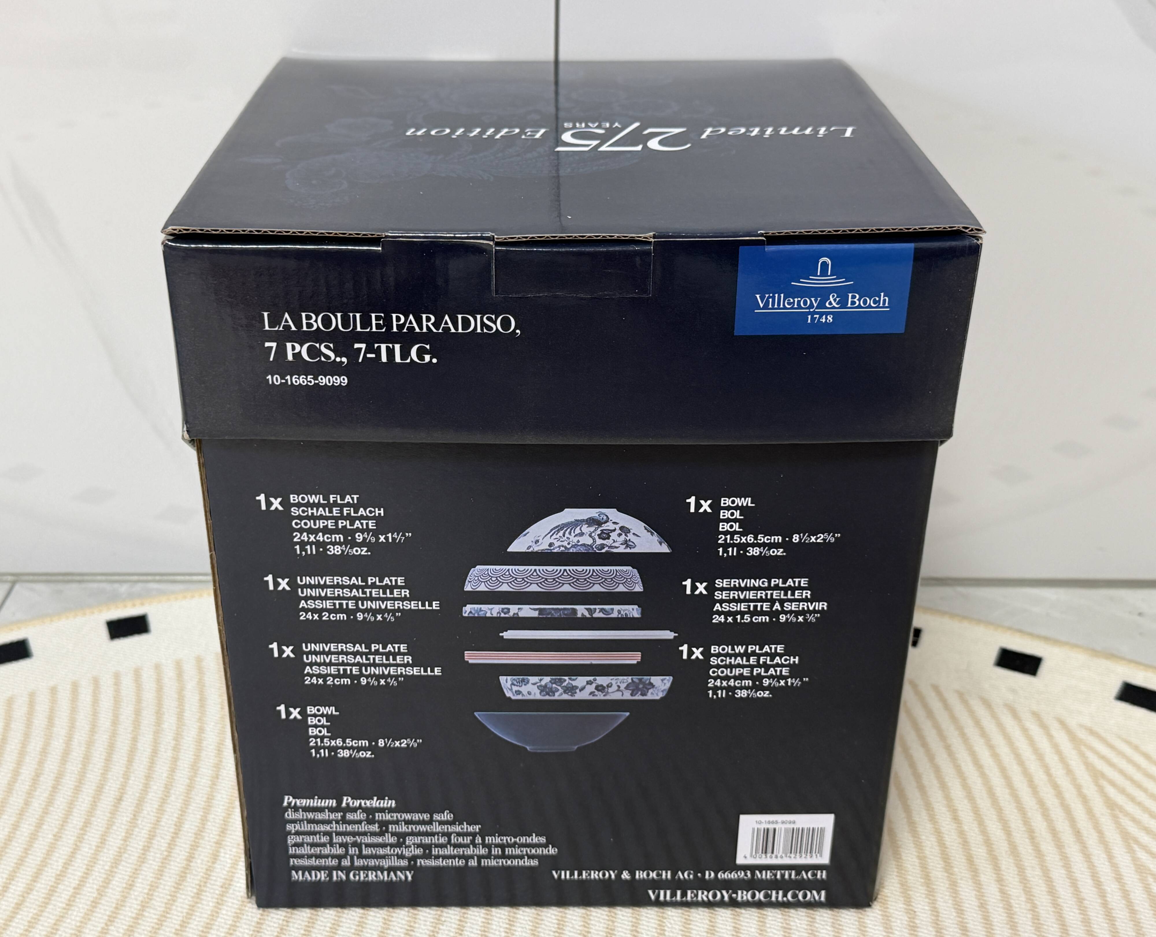 Villeroy & Boch, 275 Jahre Jubiläum - La Boule Paradiso