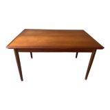 Vintage teak scandinavian signed table