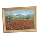 Old painting oil on panel Provençal landscape signed Henri Millet