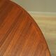 Round teak table, Danish design, 1960s, manufacturer: Gudme Møbelfabrik, de