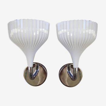 Pair of modern wall lamps