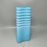 1960s Blue Vase in Laveno Ceramic. Made in Italy
