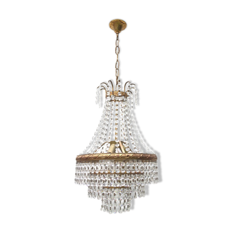 Chandelier with stamps