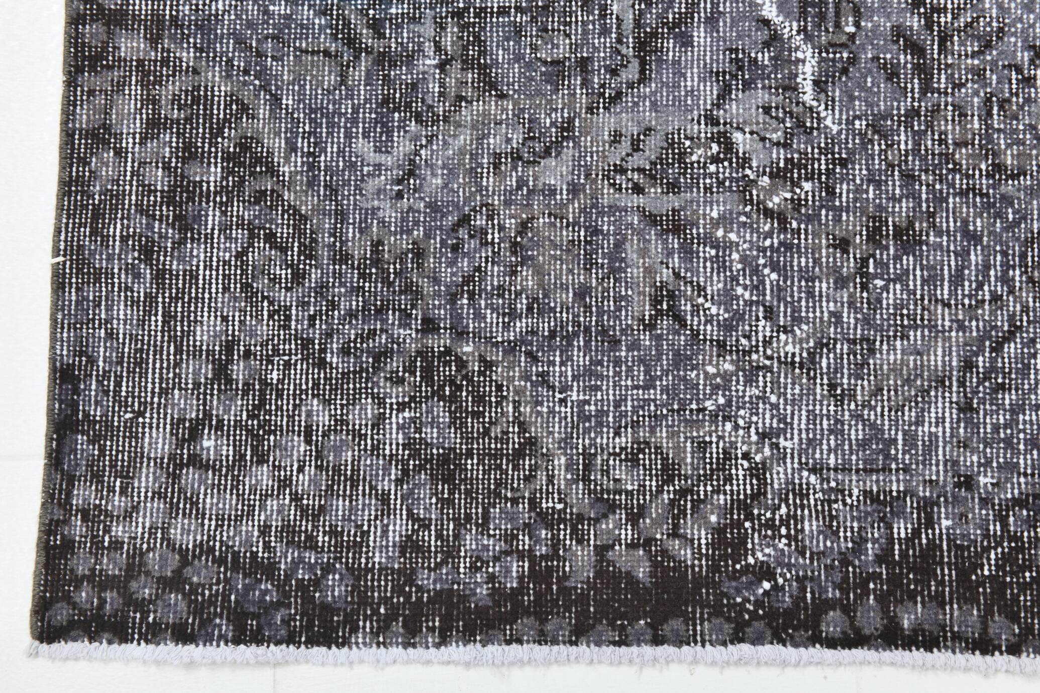 5x9 Rug For Living Room Blue Gray Floral Vintage Area Rug, 170x268Cm SK 1390