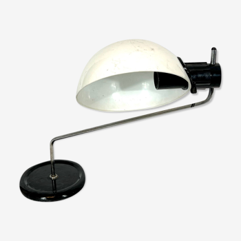 Lampe de table articulée chromée et plastique Harvey Guzzini