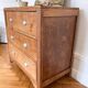 Art Deco chest of drawers in solid oak