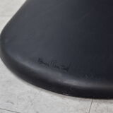 Black panton dining chairs, set of 8