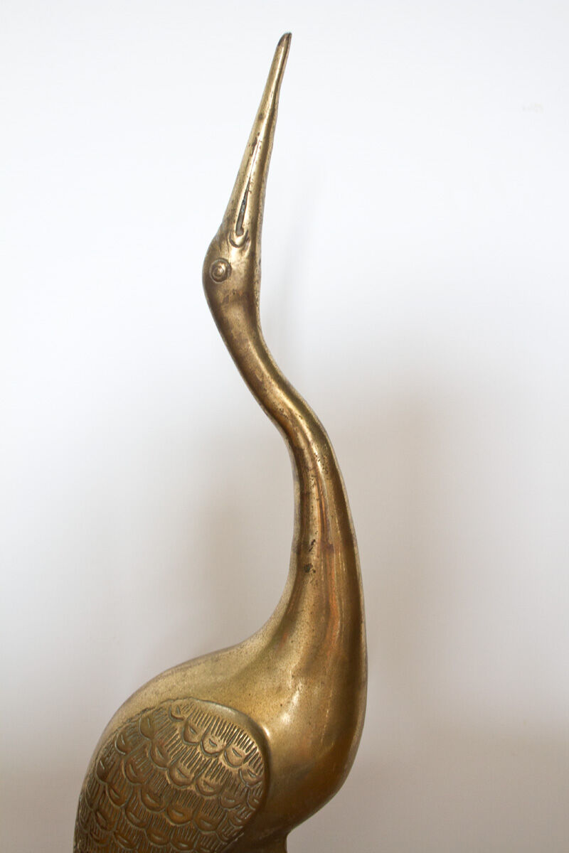 Brass heron