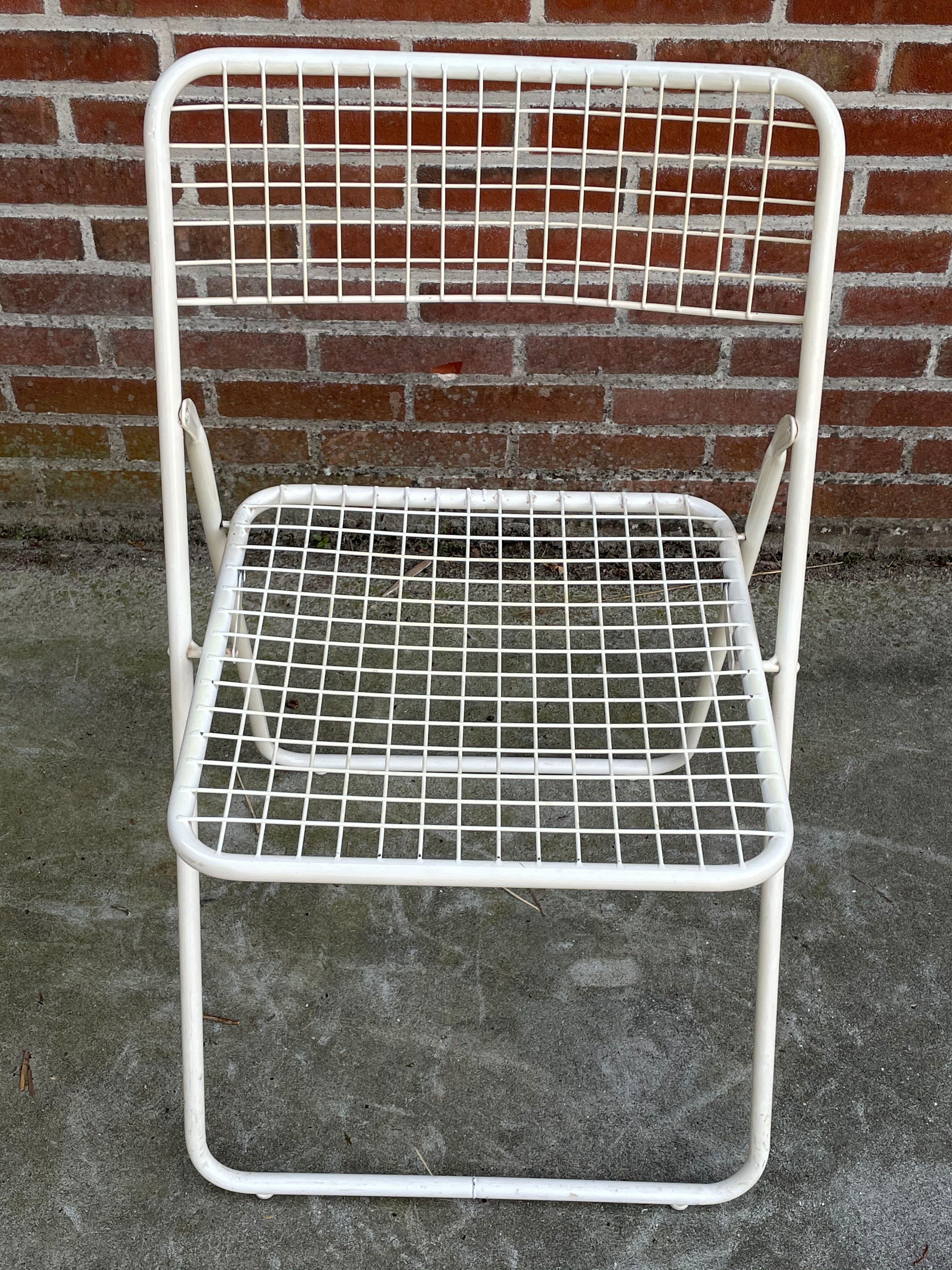 Folding chair "Ted Net" by Niels Gammelgaard for Ikea 1976