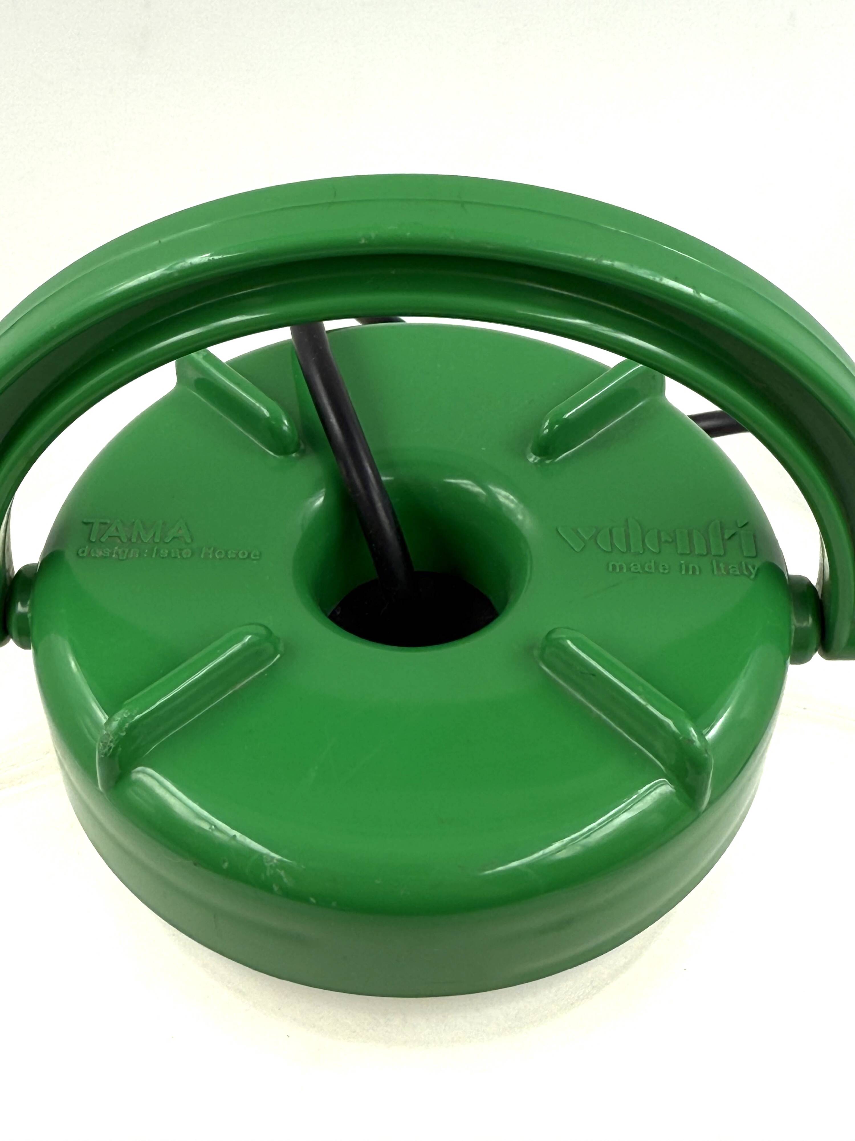 Space Age floor / table lamp mod. Tama, Isao Hosoe, Valenti Italy 1975