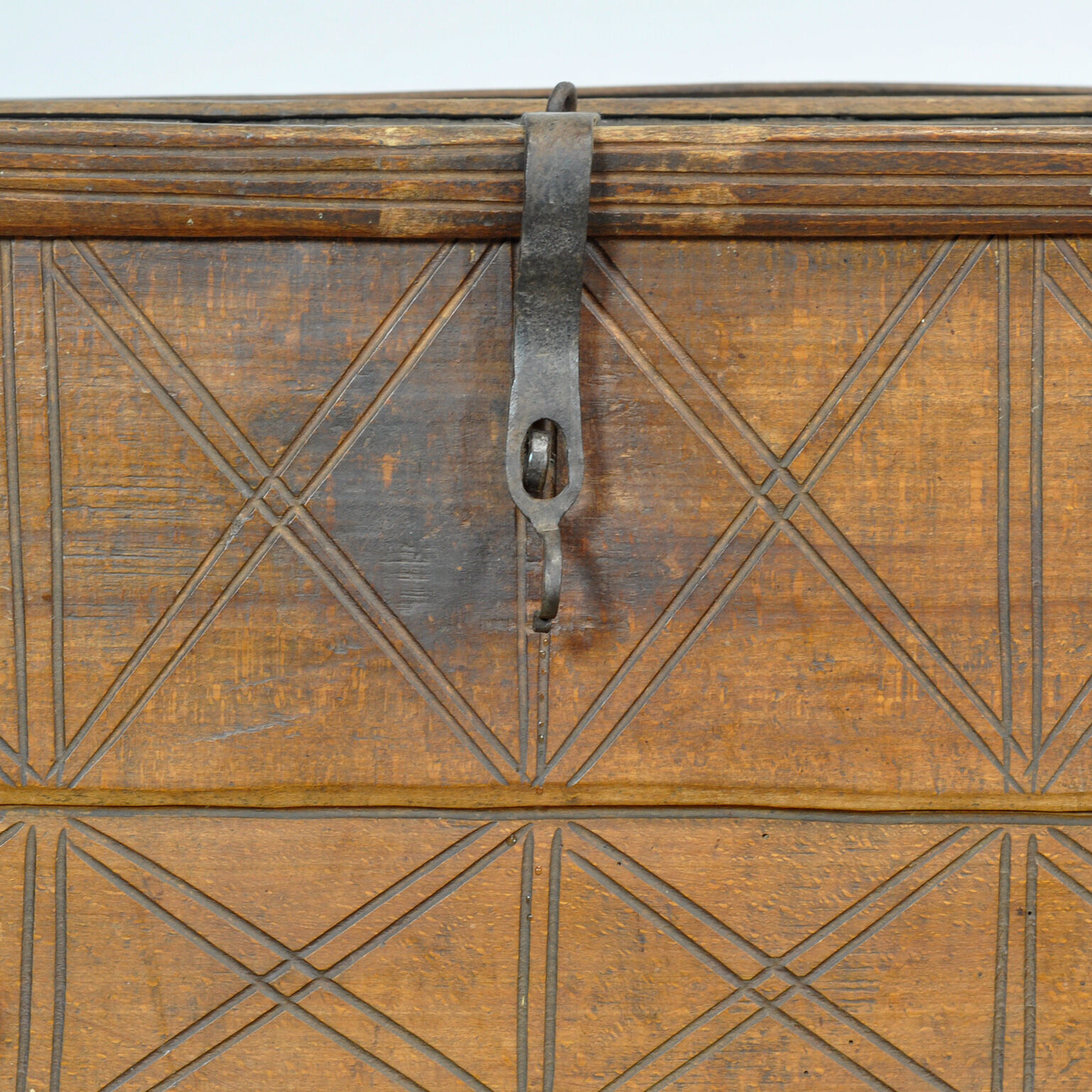 Antique shepherd’s chest, 1850s