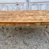 Large bistro table old farmhouse table solid wood Length 200 x Width 98 cm