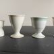 4 antique ceramic egg cups