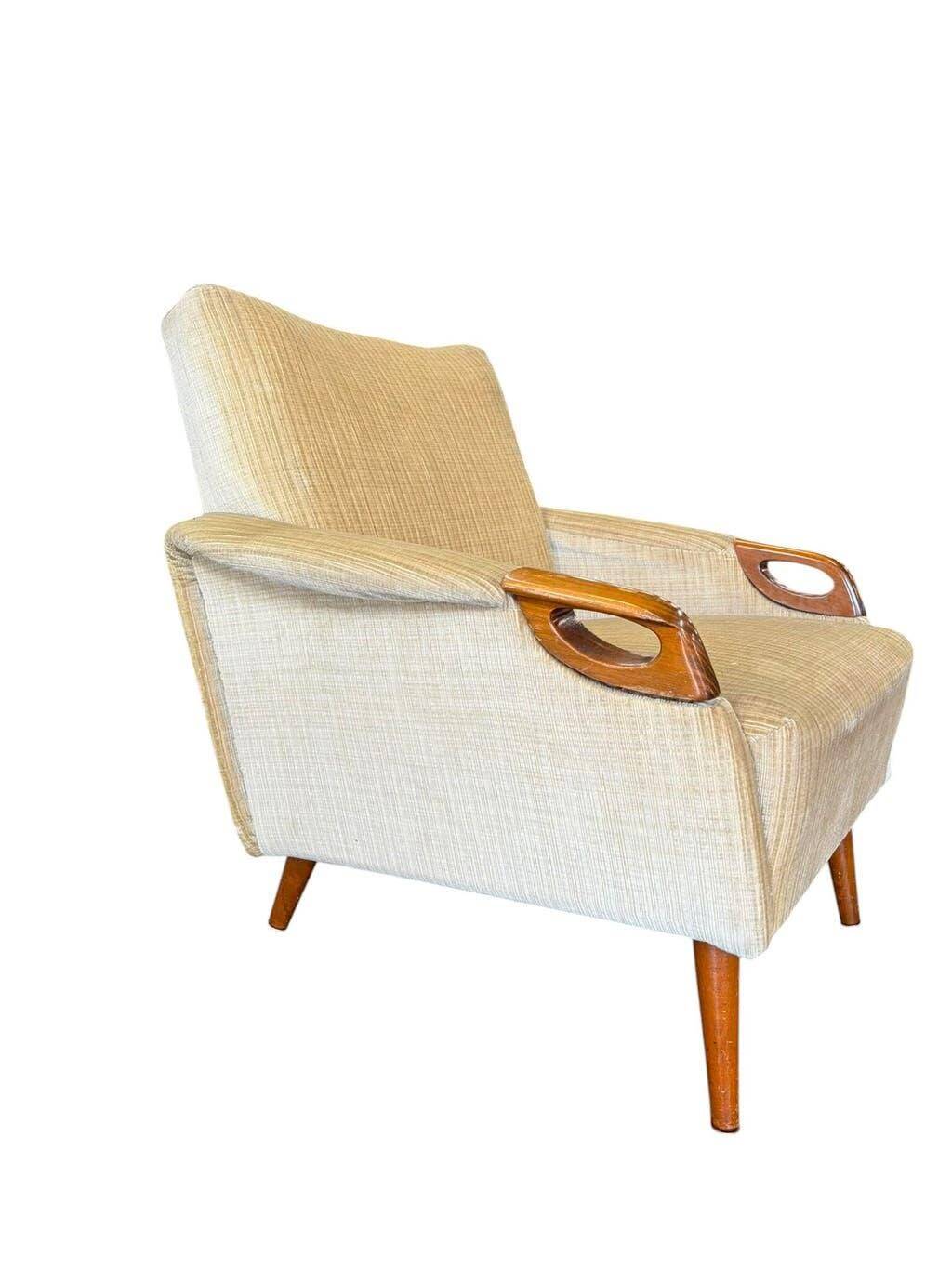 Fauteuil vintage en bois