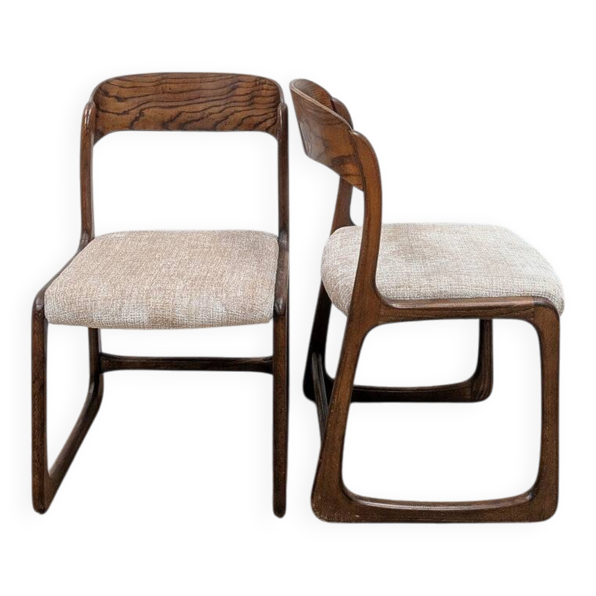 Set of 2 vintage chairs