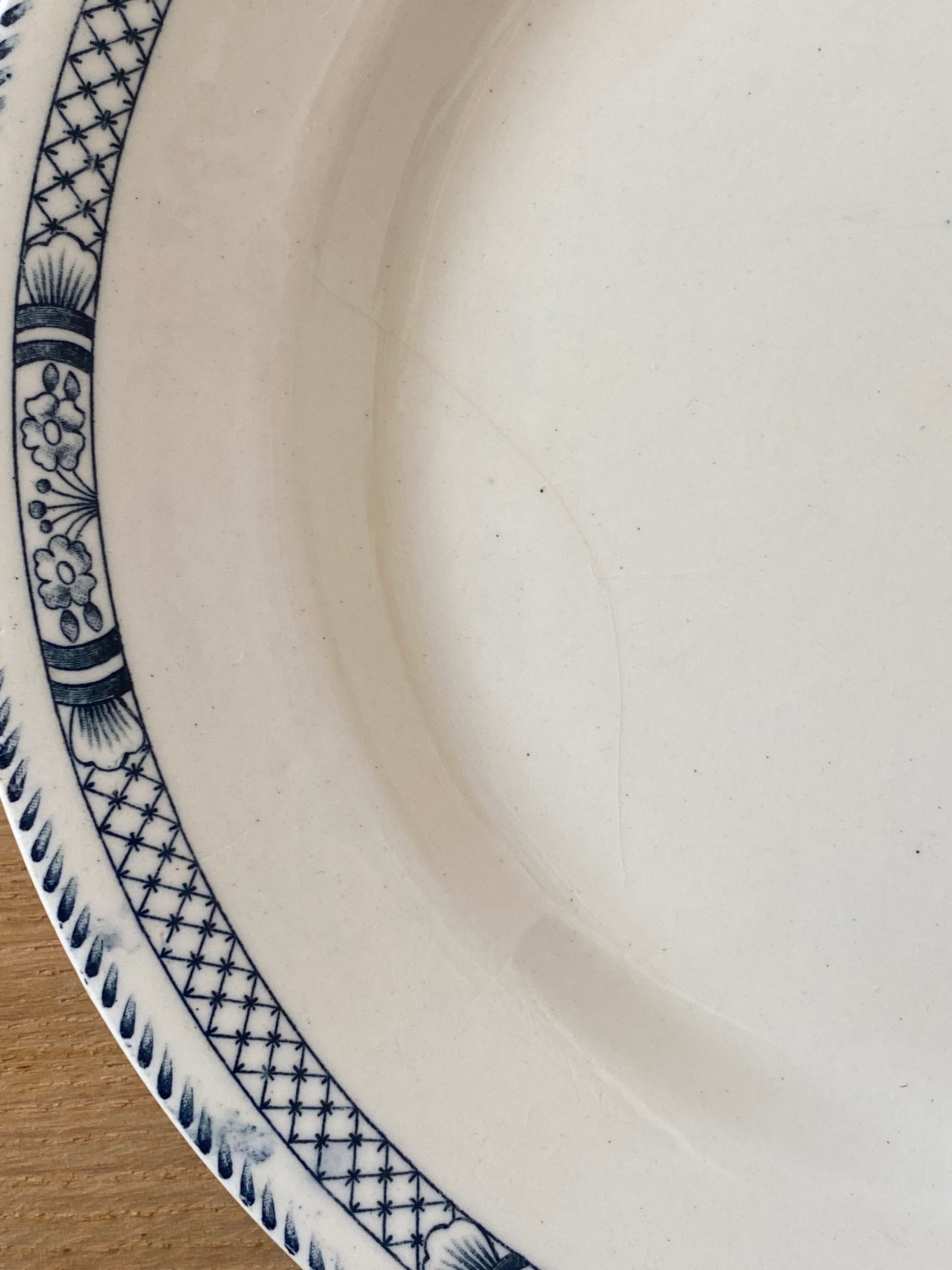 6 plates Iron Earth. Salins model Vauban