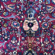 Splendid big old carpet Persian Kirman end handmade 325 X 400 CM