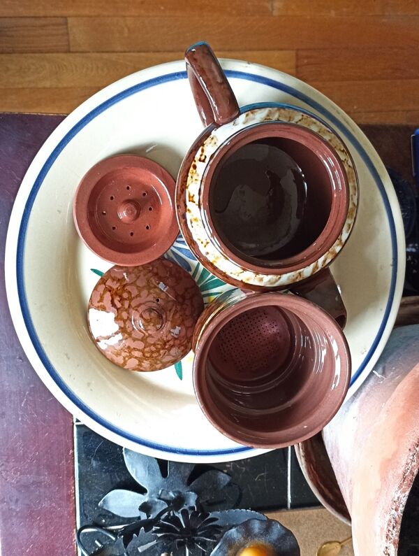 Service à café Mary par Digoin Sarreguemines - 6 personnes