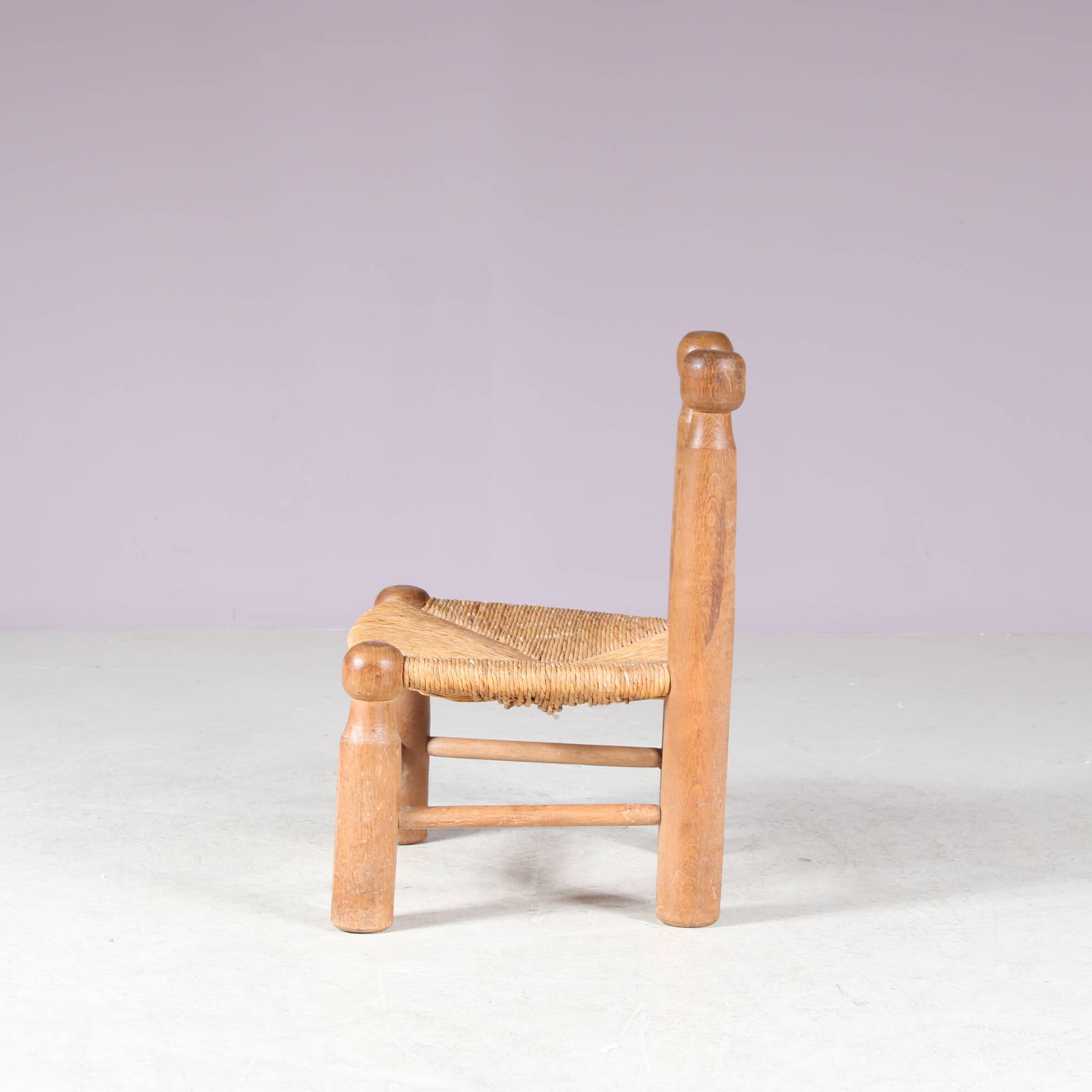 1950s French fire side chair