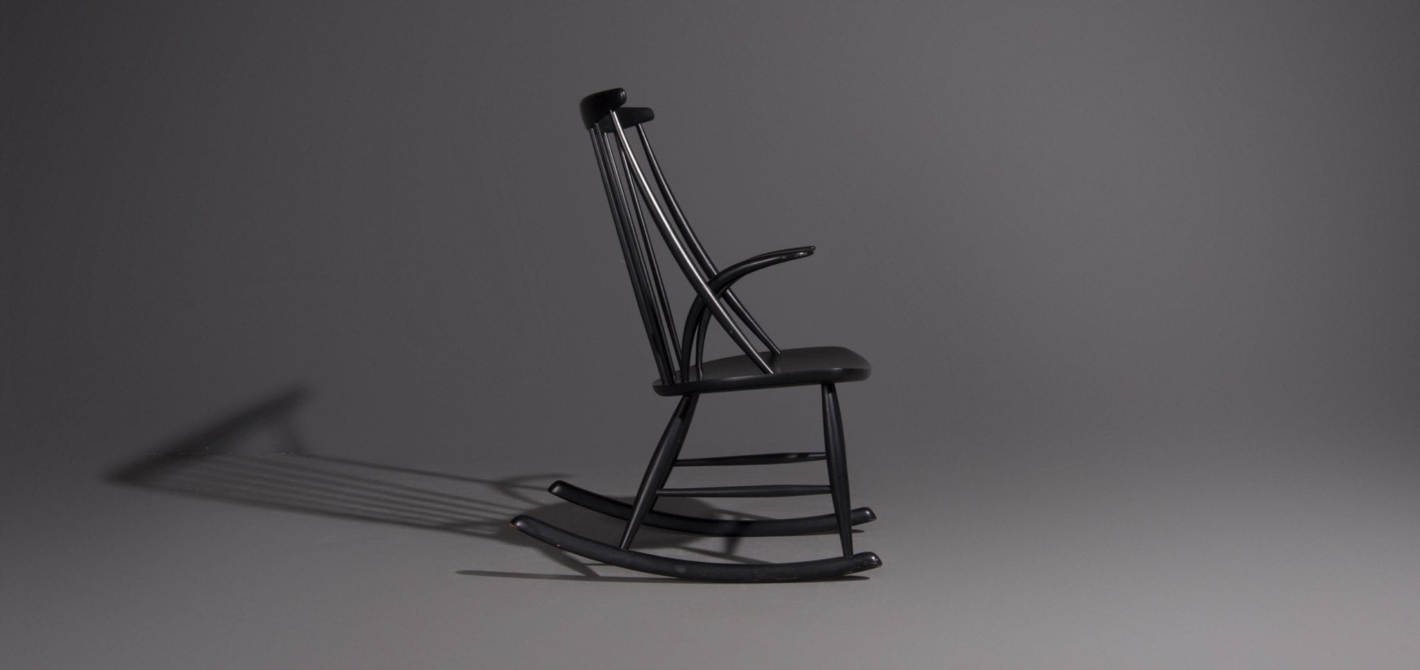N. Eilersen's Illum Wikkelsa rocking chair in black
