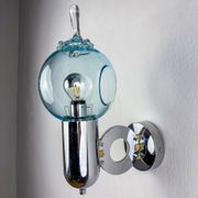 Toni Zuccheri drop shaped wall sconce, Murano glass, Italy, circa 1970s