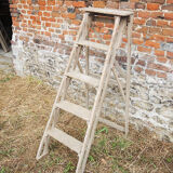 Former light wood painter's stepladder