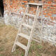 Former light wood painter's stepladder