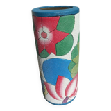 Signed roller vase