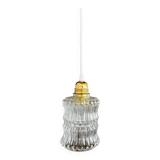 Modern vintage glass globe pendant light