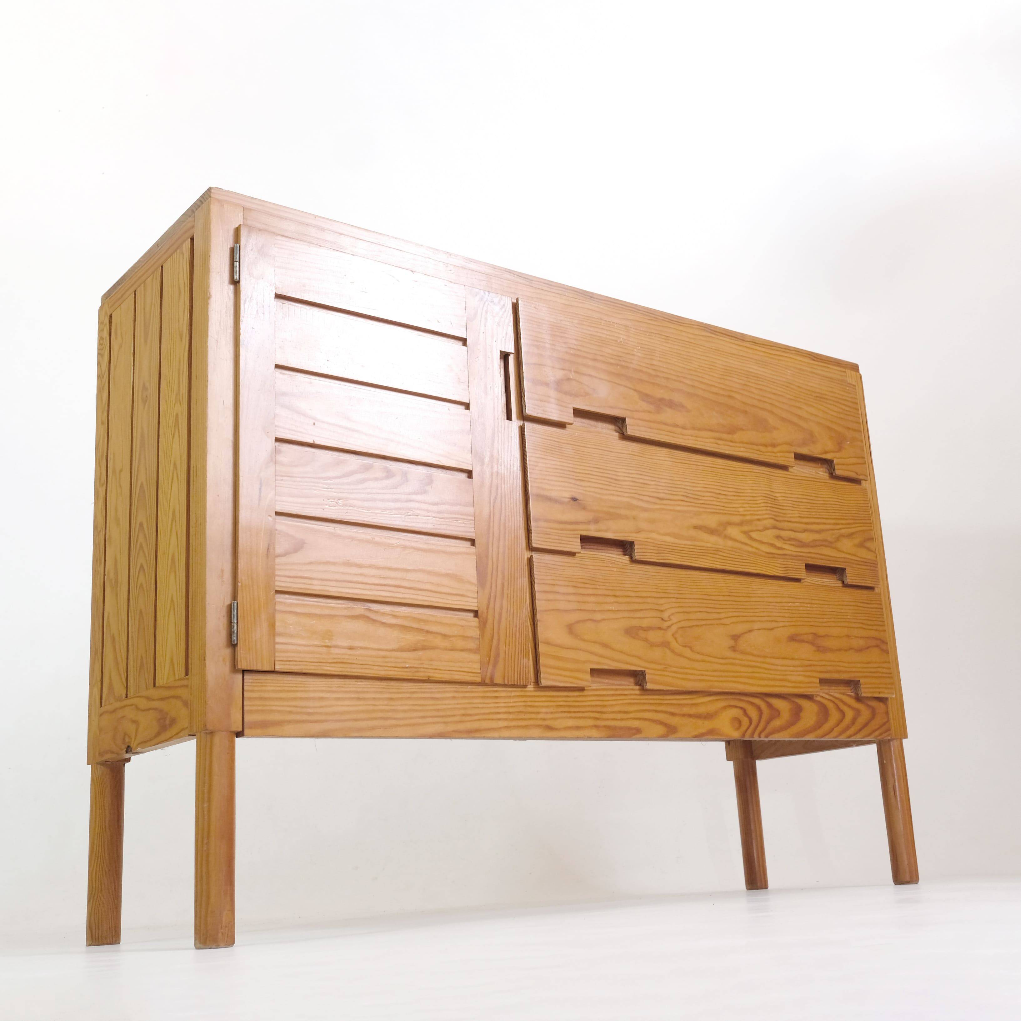 Pierre Gautier Delaye, Weekend chest of drawers, 1960s.