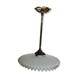 Opaline hanging lamp