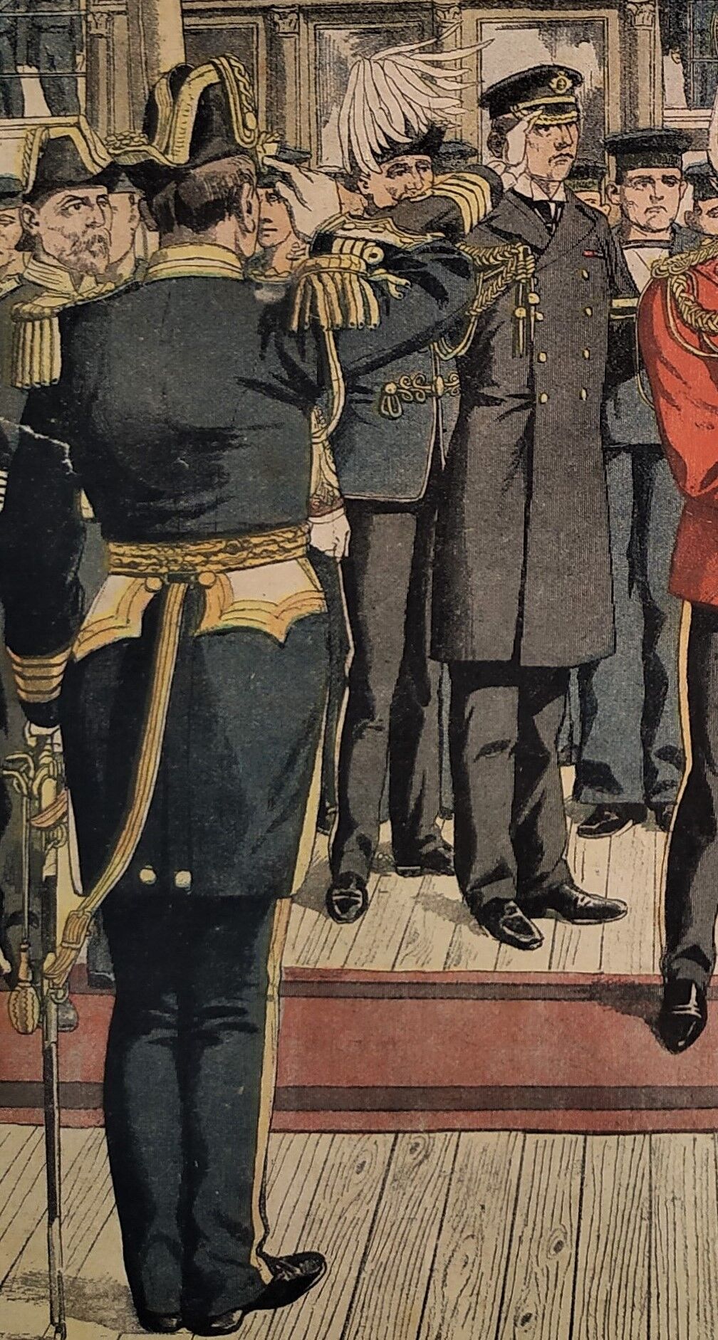 The King of England in France in May 1903