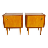 A pair of bedside tables, 1970s