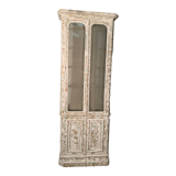 Showcase furniture style lacquered wood XX century