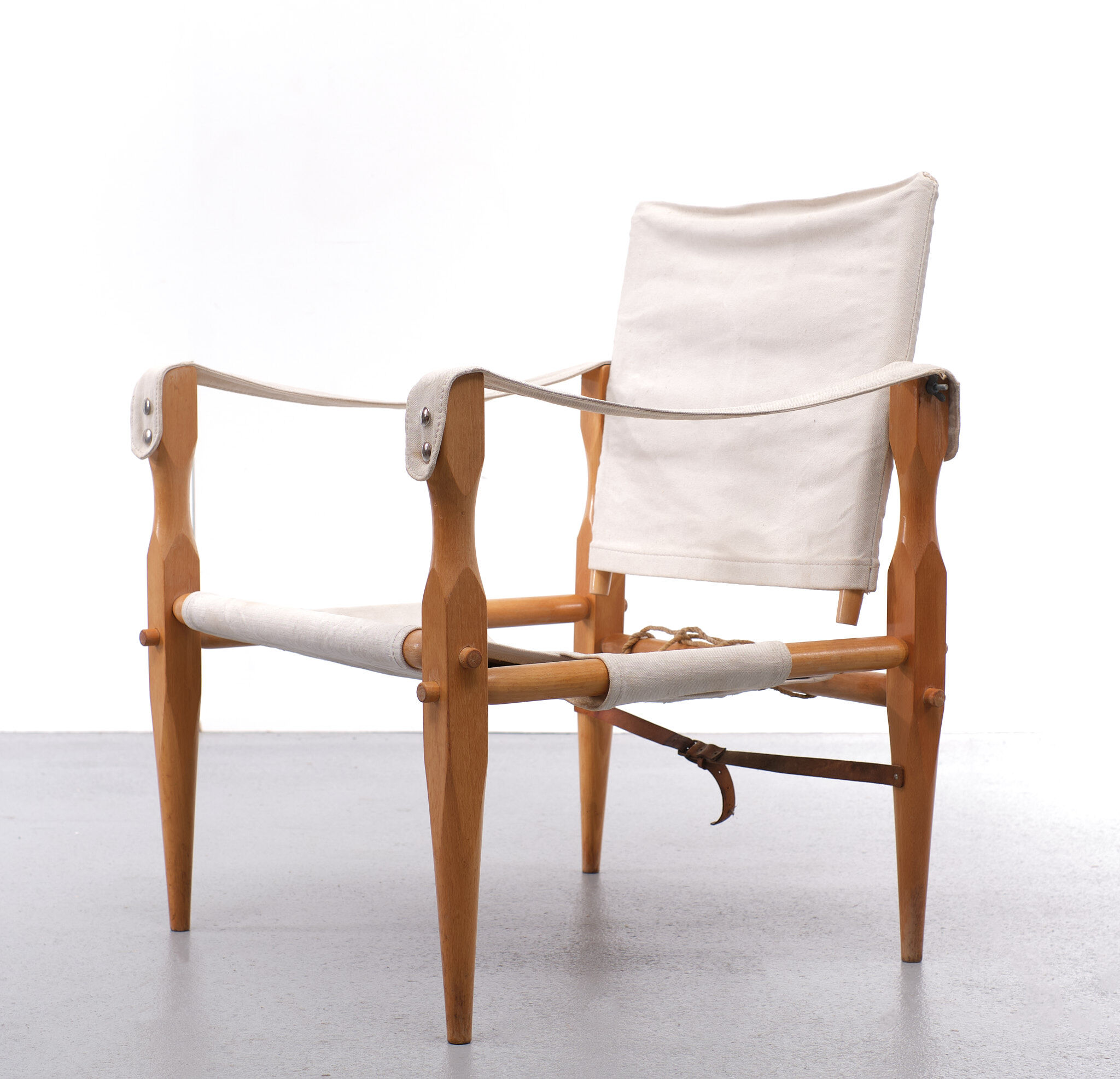 Vintage safari chair 1960s Denmark
