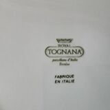 Set of 6 Italian Tognana dinner plates
