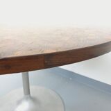 Vintage round tulip dining table by Dieter Wackerlin